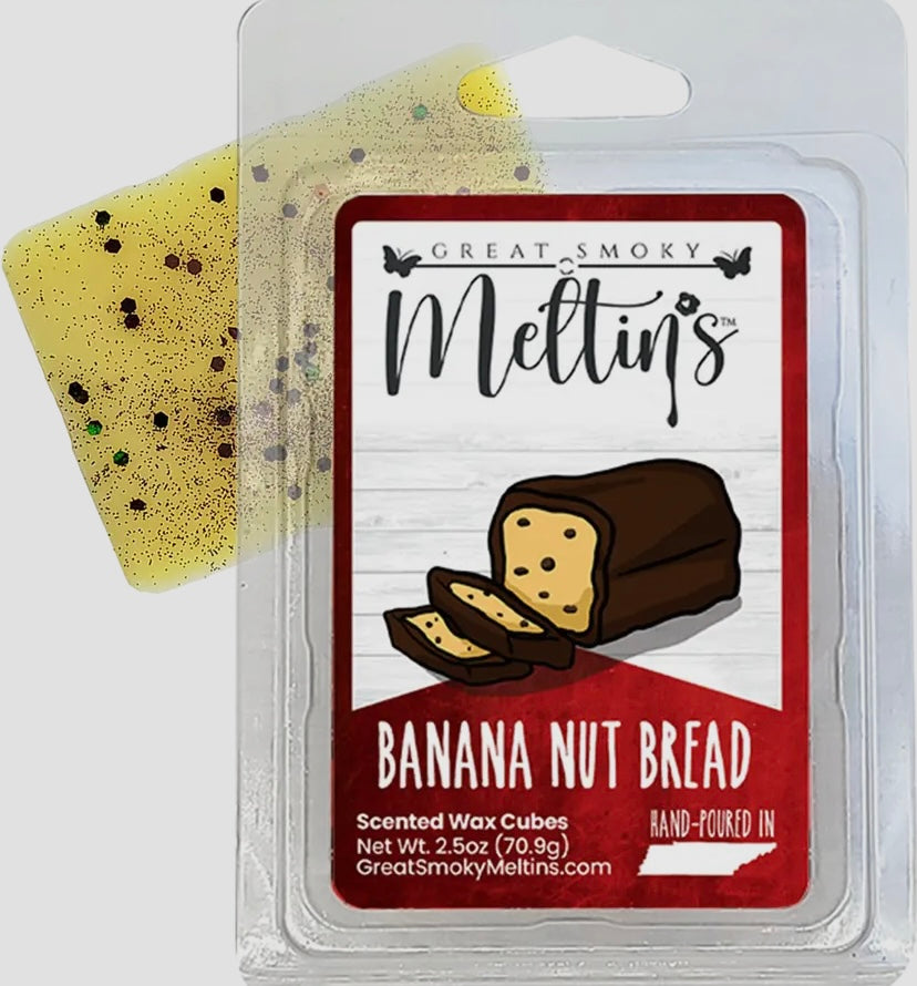 Scented Wax Melt Cubes - Banana Bread